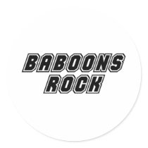 Baboons Rock Stickers