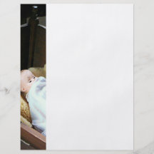Babt Doll in Cradle Full Color Flyer