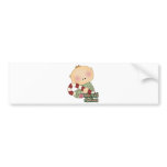 baby 1st christmas baby boy bumper stickers