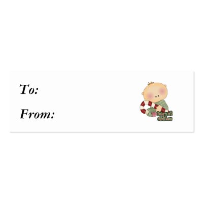 baby 1st christmas baby boy business card templates by doonidesigns