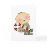 baby 1st christmas baby boy greeting cards