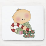 baby 1st christmas baby boy mousepads