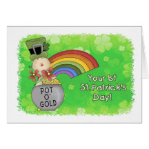 Baby 1st St. Patricks Day Greeting Cards