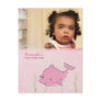 Baby 2nd Birthday Party Dolphin Invite Card