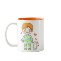 Baby And Bunny Coffee Mugs