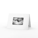 baby and dad in hand greeting card