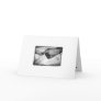 baby and dad in hand greeting card