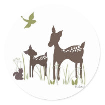 Baby and Momma Deer