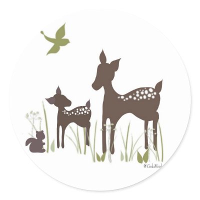 Baby and Momma Deer by mybabybundles
