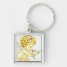 Baby Angel Keychain
