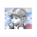 Baby Angel Kisses Photo Sculpture
