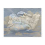Baby Angel Wings Sleeping in God's Hand Post Card