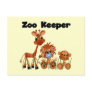 Baby Animals Zoo Keeper Tshirts and Gifts Post Cards