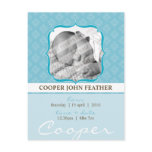 BABY ANNOUNCEMENT ::  elegantly framed 1 Postcards