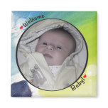 Baby Announcement Fridge Magnet