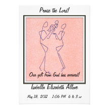 Baby Announcement - Our Gift from God!