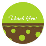 Baby Announcement Stickers :: Polk A Dot 1