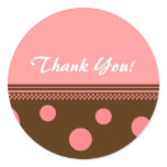 Baby Announcement Stickers :: Polk A Dot 1