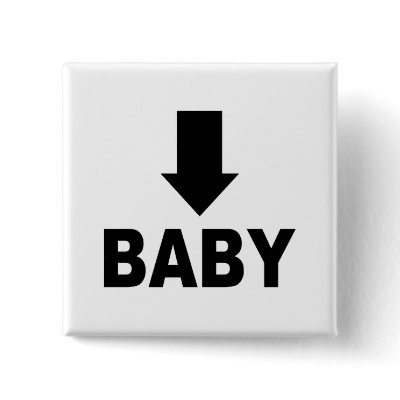Baby Arrow Buttons by CelebrationZazzle