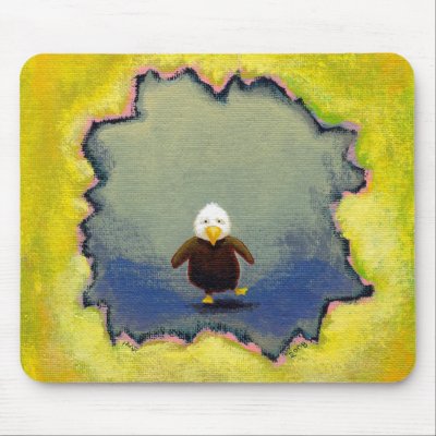 Baby bald eagle learning growing art Self Portrait by flyinggirl