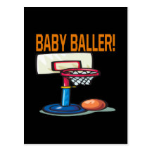 Baby Baller Post Cards