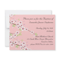 Baby Baptism Invitation