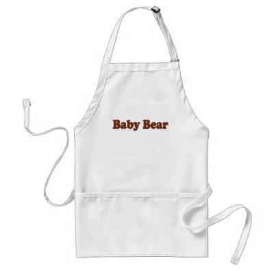 Baby Bear Apron by Coolkidstees