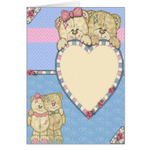 Baby Bear Greeting Greeting Card