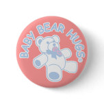 Baby Bear Hugs Button