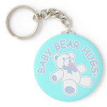 Baby Bear Hugs Keychain