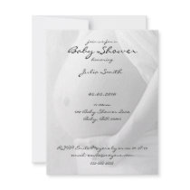 Baby Belly Baby Shower Invitations