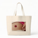 Baby belly button canvas bags