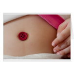 Baby belly button cards