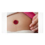Baby belly button photo cards