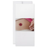 Baby belly button rack cards