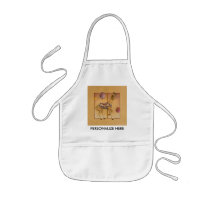 Baby Bib - Carousel Giraffe Aprons