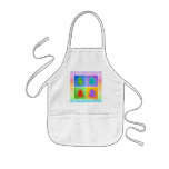 Baby Bib - Pop Art Christmas Trees Aprons