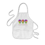 BABY BIB - POP ART SKULLS APRONS