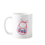 Baby Bib With Train Mugs