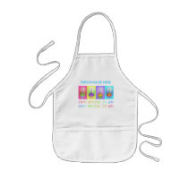 Baby Bibs - Birthday Cupcakes Long Apron