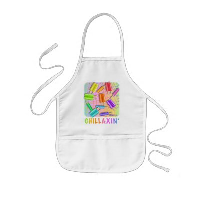 Baby Bibs - Chillaxin' Pop Sicles Aprons by PopArtDiva