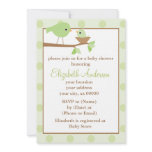 Baby Bird in a Nest Custom Invitation