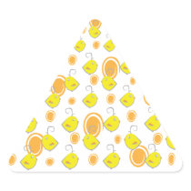 baby bird yellow pattern sticker