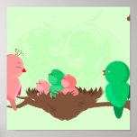 Baby Birds Poster