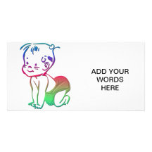 Baby (Birth Announcement / Keepsakes) Personalised Photo Card