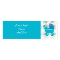 Baby Birth Announcement minicard Business Cards