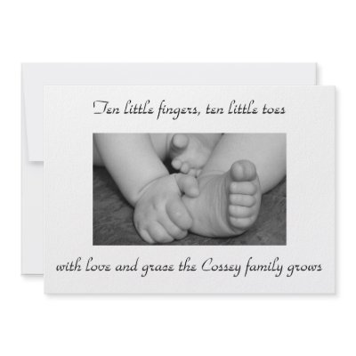 baby,black,and,white,feet,hands,photograph,big,... custom invitation by nedgin