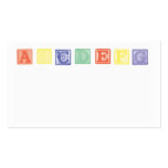 Baby Blocks 1 Business Cards