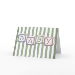 Baby Blocks Green cards