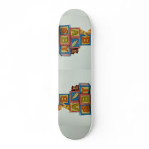 Baby blocks toy for kids skate boards
